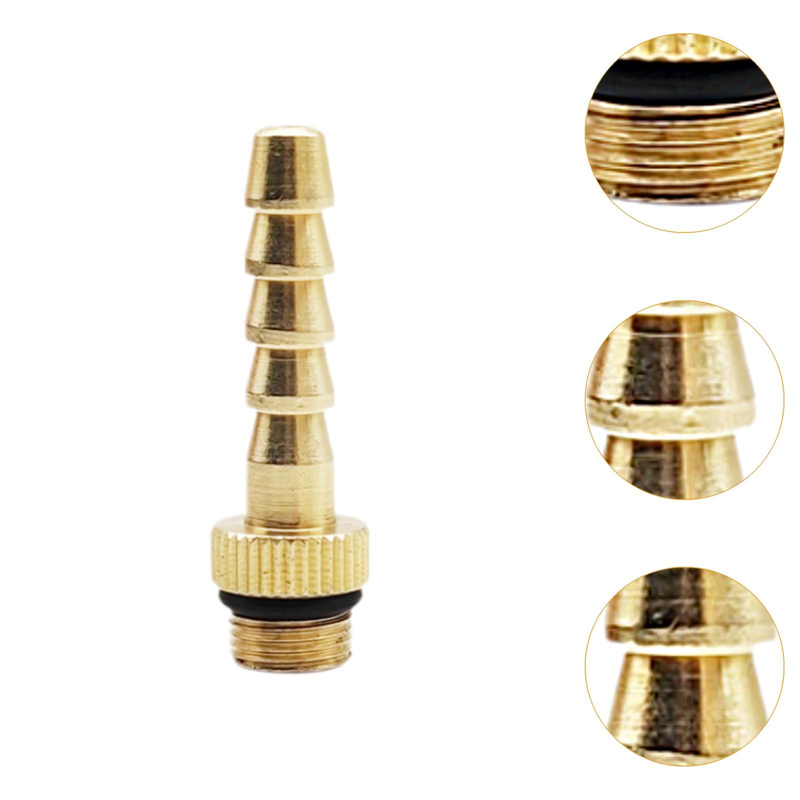 Camping Cooking Canister - Gas Tank Valve Adapter Brass Gas