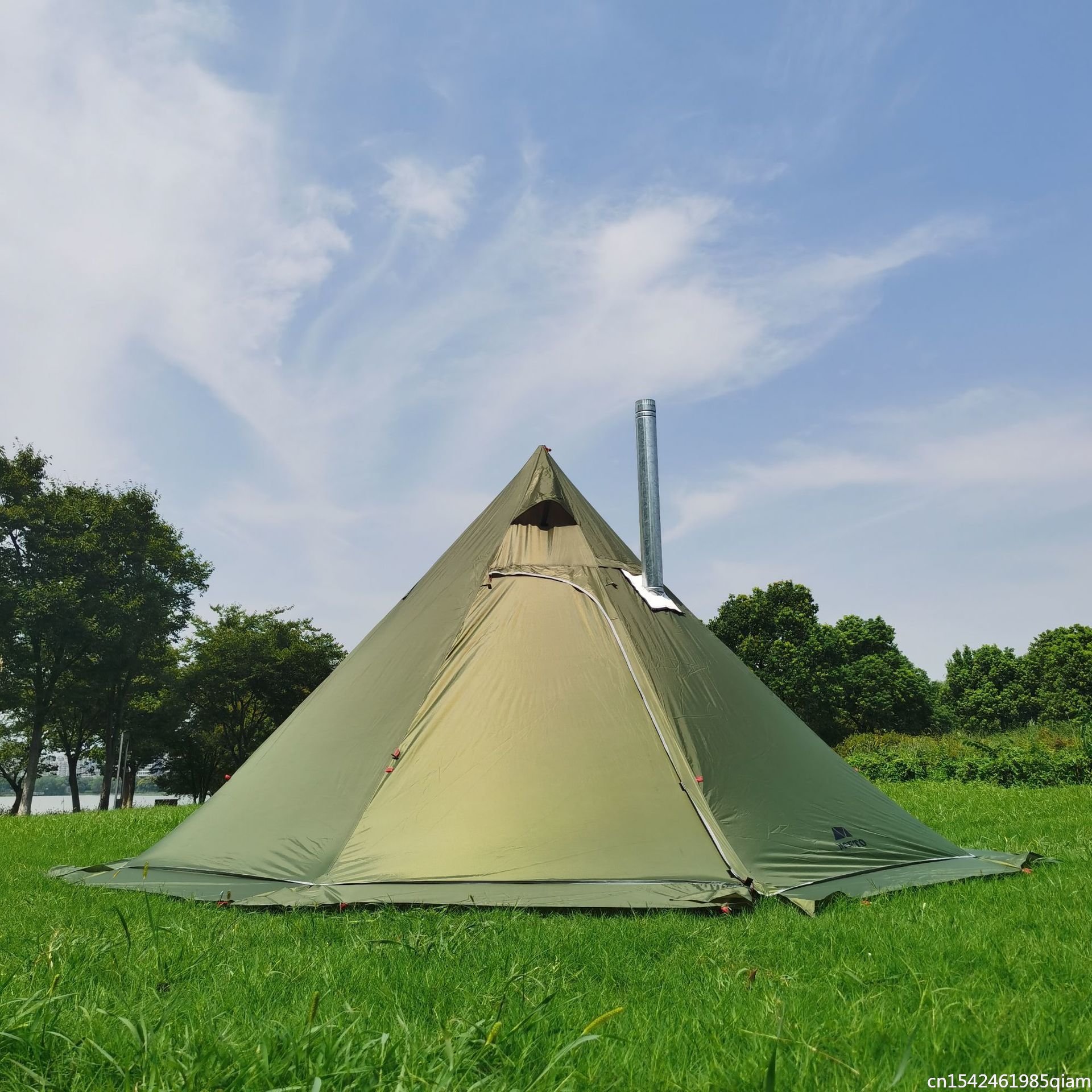 Camping Cooking Snow - Pyramid Tent With Snow Skirt Ultralight