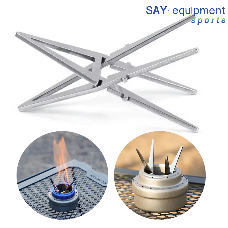 Camping Cooking Can - ﻿ Alcohol Stove Pot Stand Portable