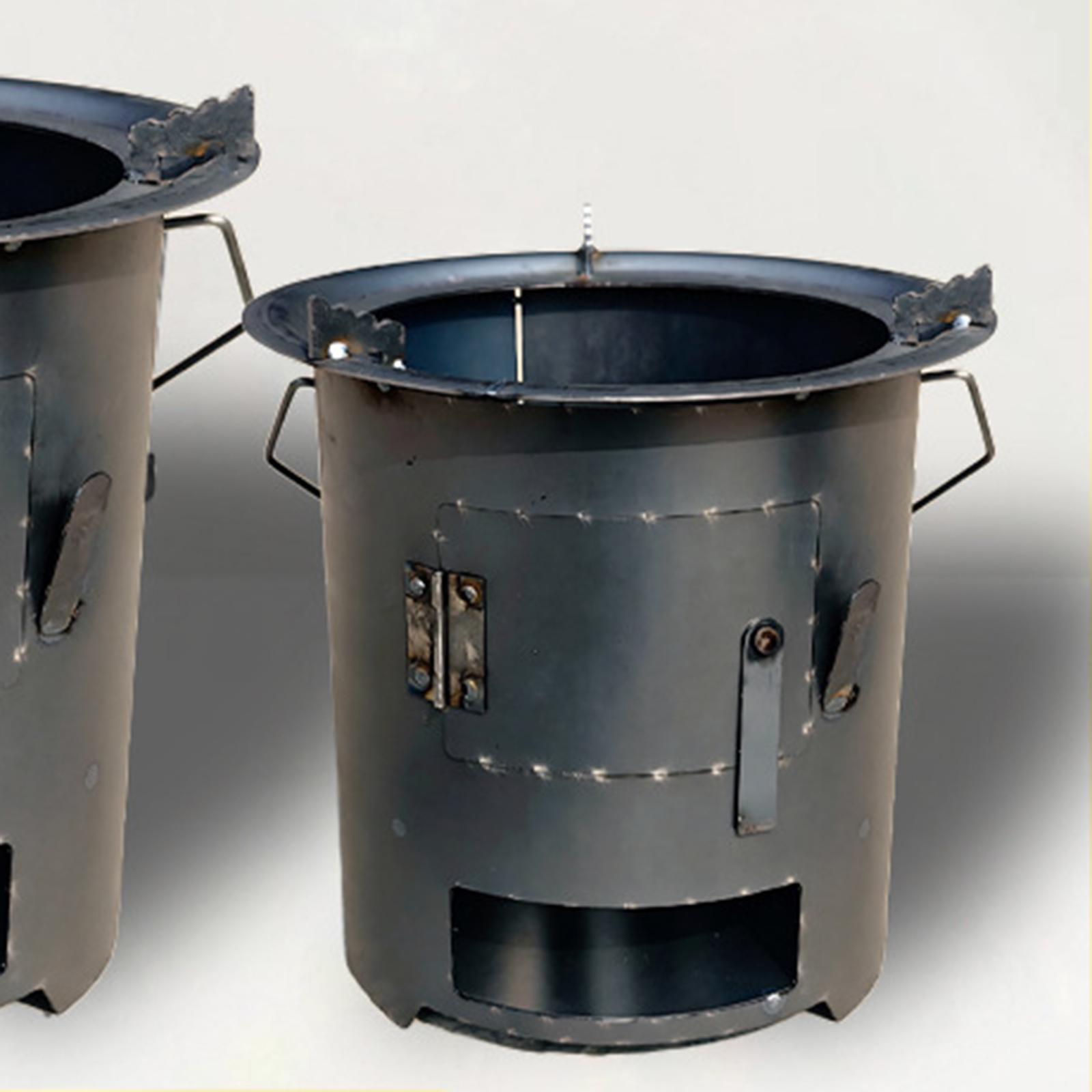 Camping Cooking Fire Pit - Wood Burning Furnace Cookware Wood Firing