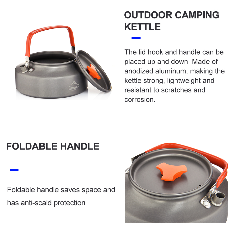 Widesea 1.1L 2L1.5L Camping Wa - Camping Cooking Can のレビューと価格