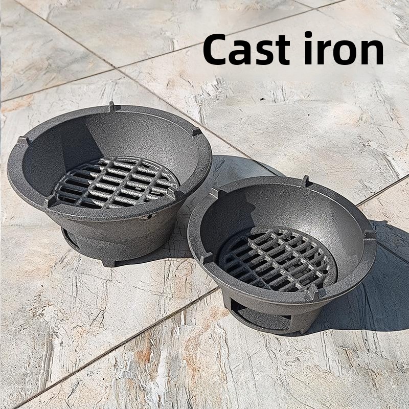 Traditional Cast Iron Carbon S - Camping Cooking Fire Pit のレビューと価格