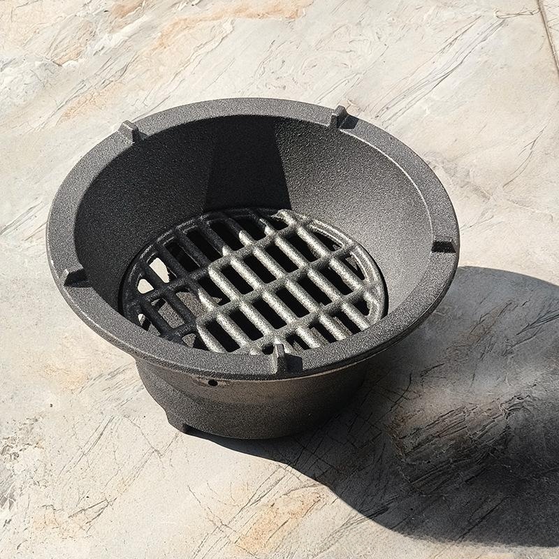 Traditional Cast Iron Carbon S - Camping Cooking Fire Pit のレビューと価格