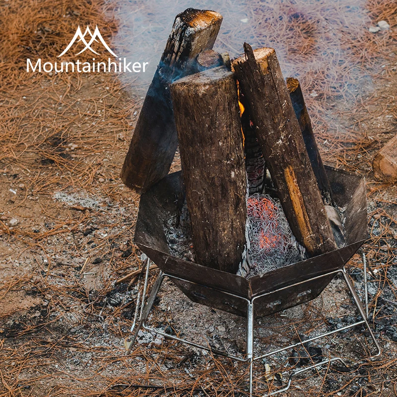 MOUNDAINHIKER Camping BBQ Port - Camping Cooking Fire Pit のレビューと価格