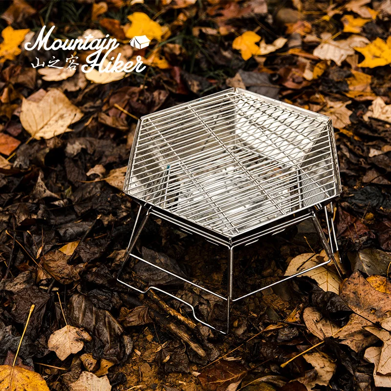 MOUNDAINHIKER Camping BBQ Port - Camping Cooking Fire Pit のレビューと価格