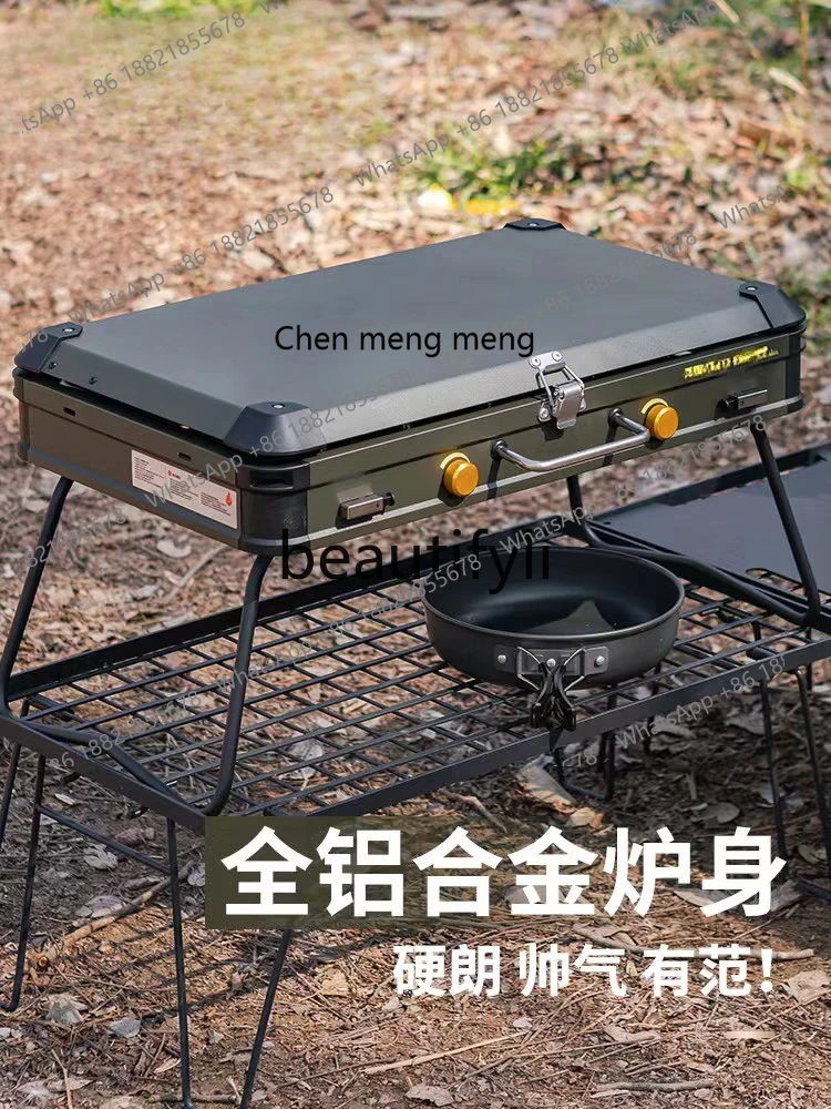 Z189 Double Head Gas Grill Coo - Camping Double Cooking Stove のレビューと価格