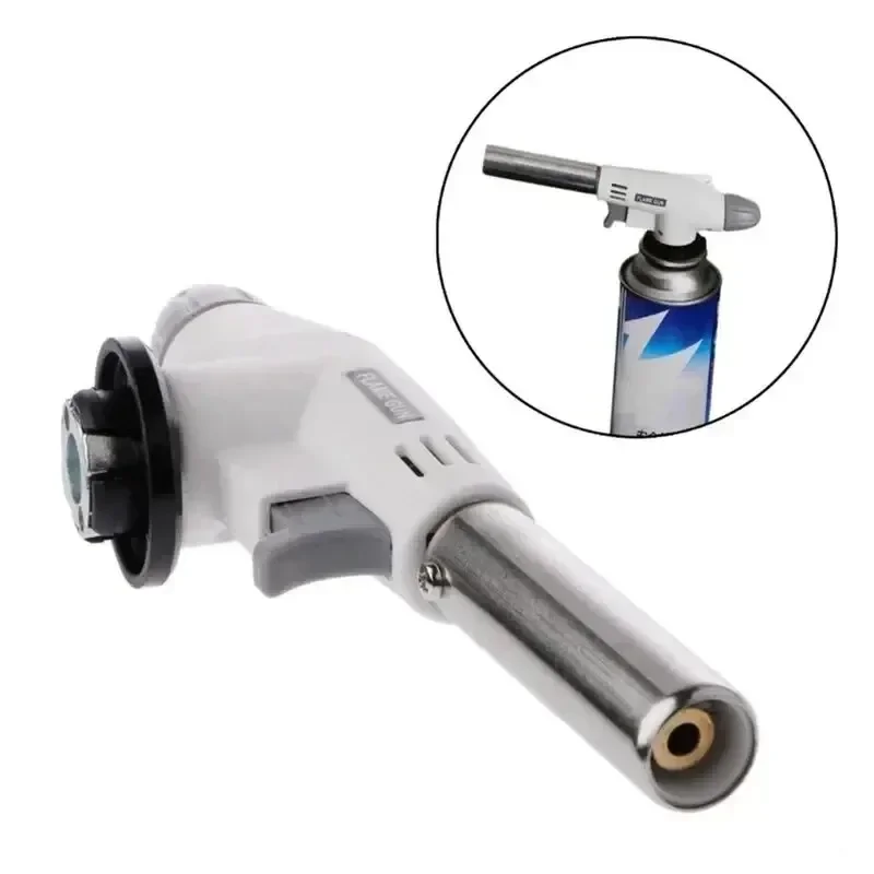 Portable Metal Flame Gun Butan - Camping Cooking Torch のレビューと価格