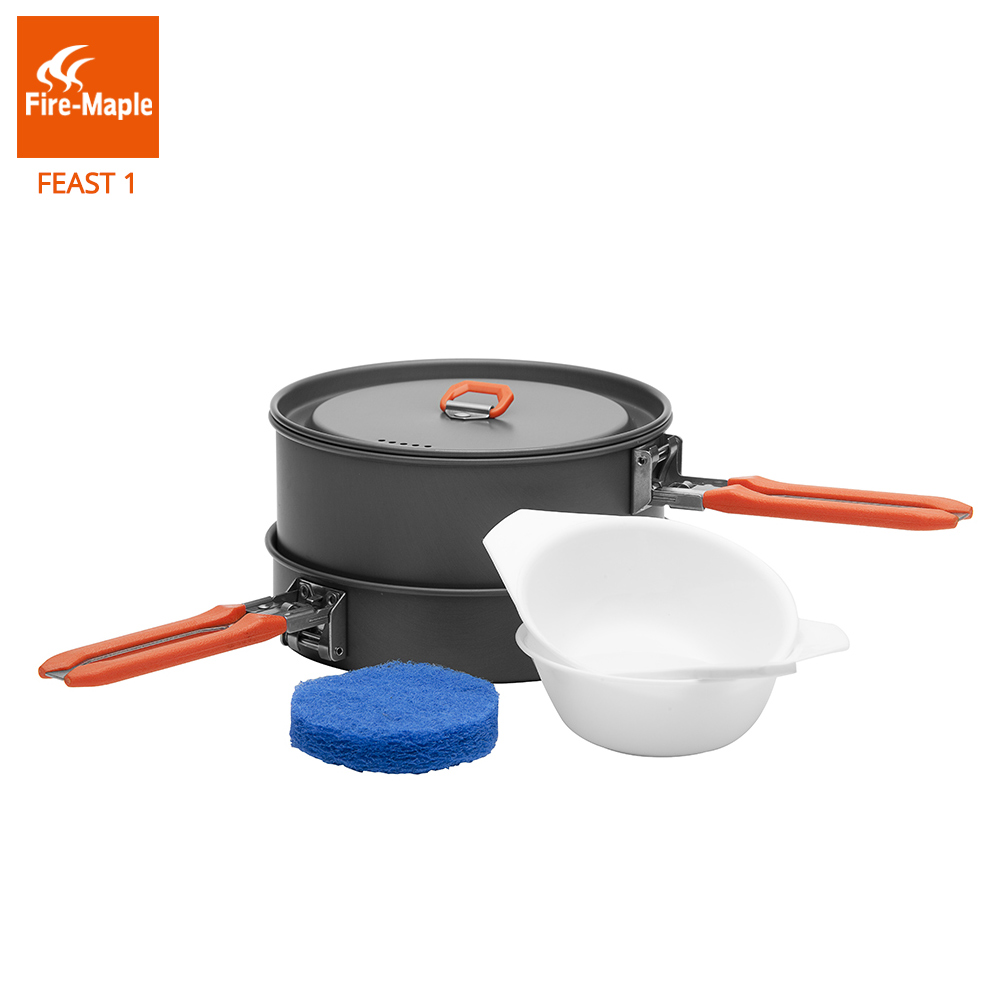 Fire Maple Feast 1 Outdoor Cam - Camping Cooking Set With Bag のレビューと価格