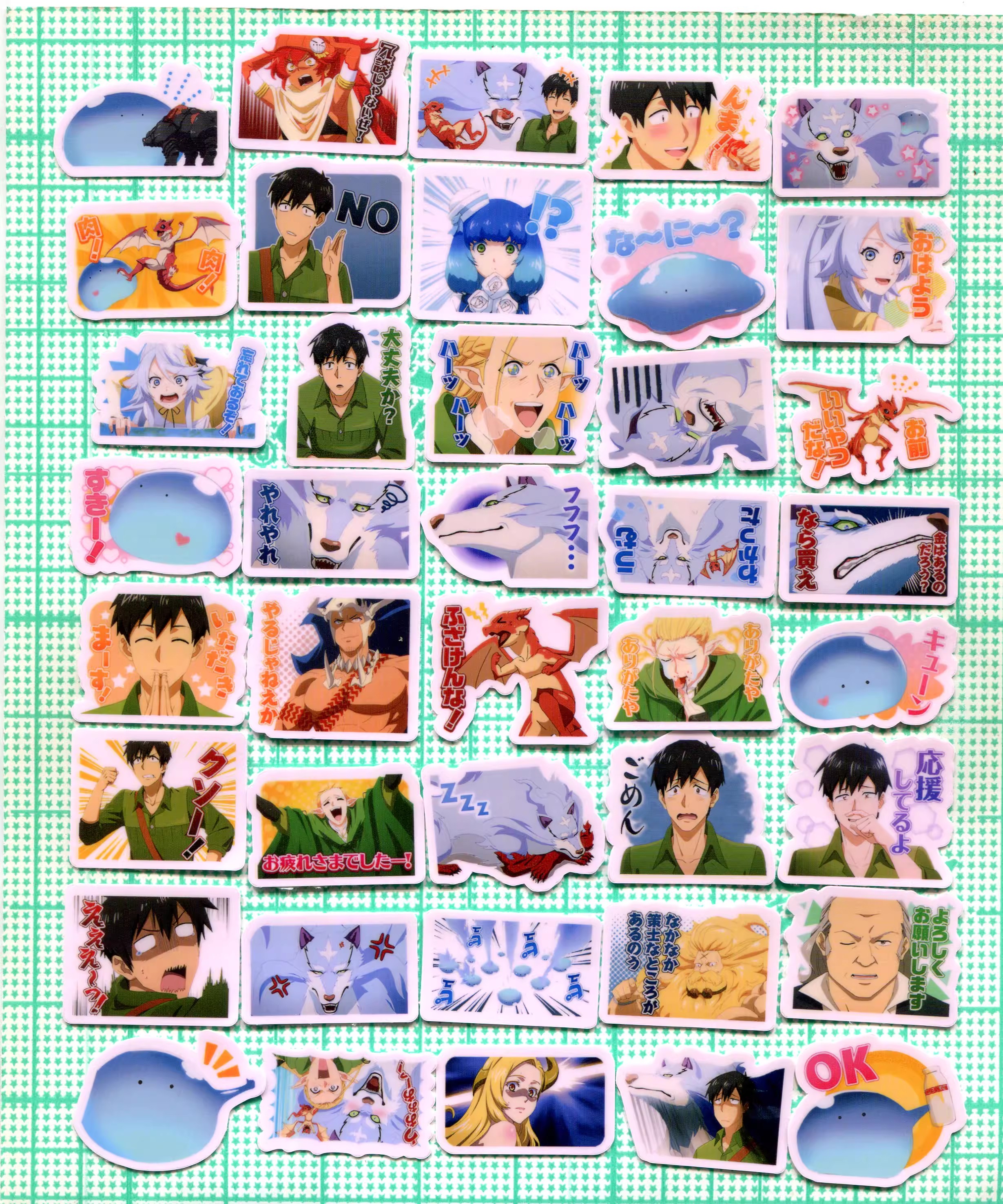 40pcs/pack Campfire Cooking in - Campfire Cooking With My Absurd Skill のレビューと価格