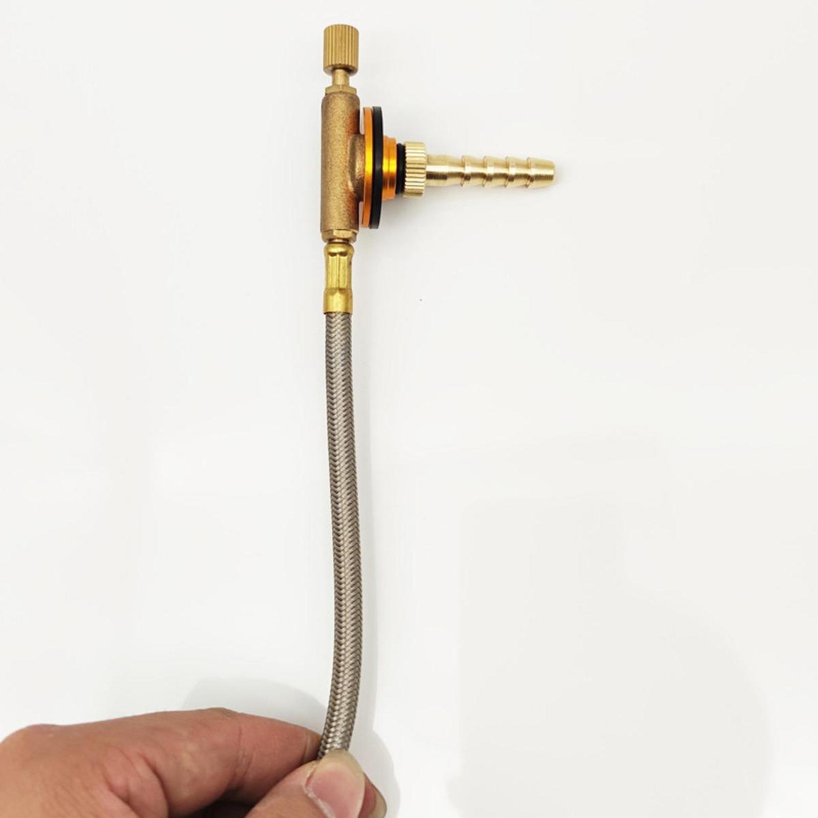 Gas Tank Valve Adapter Brass G - Camping Cooking Canister のレビューと価格