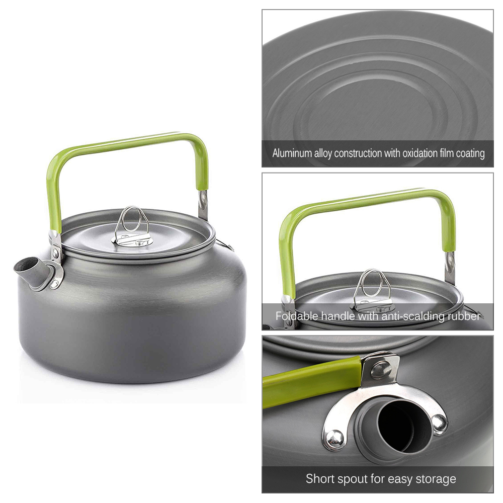 Portable Outdoor Water Kettle  - Camping Cooking Can のレビューと価格