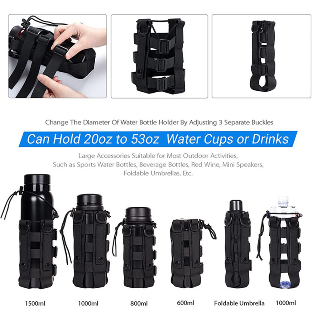 Molle Water Bottle Bag Multi-P - Camping Cooking Can のレビューと価格