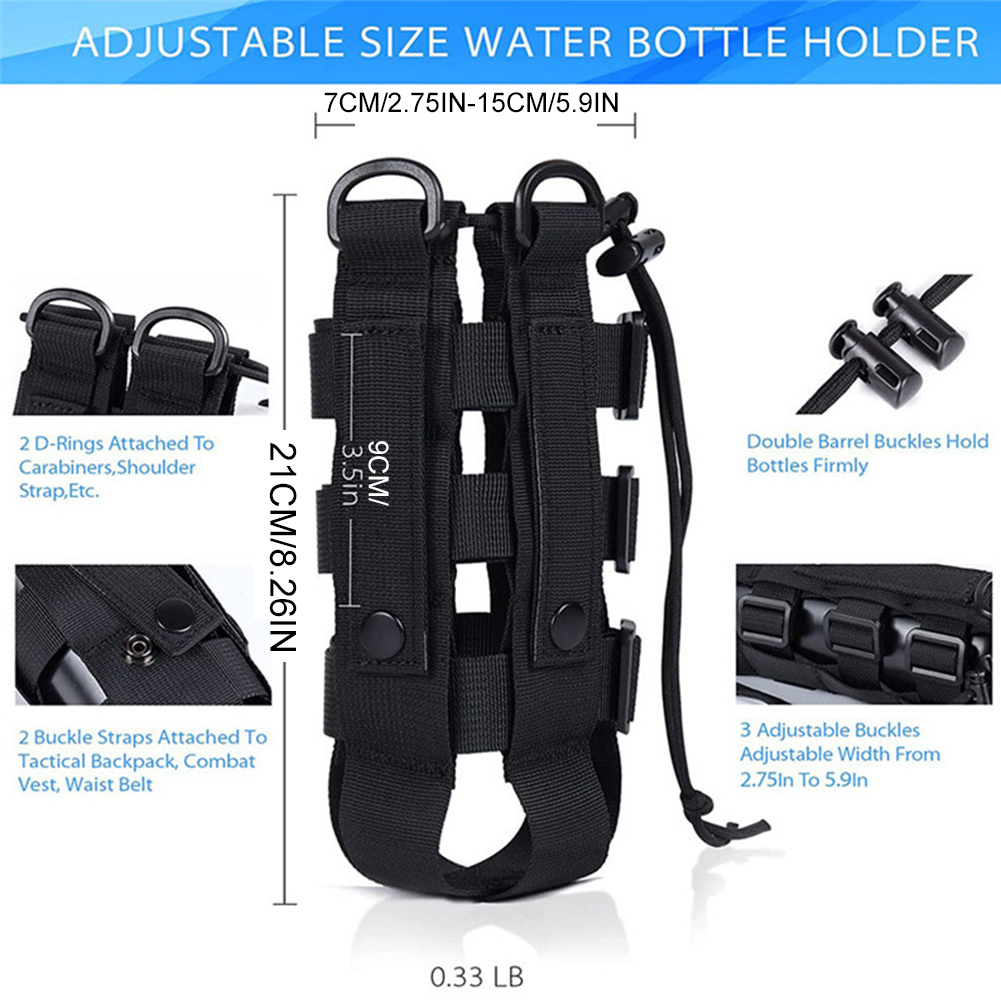 Molle Water Bottle Bag Multi-P - Camping Cooking Can のレビューと価格