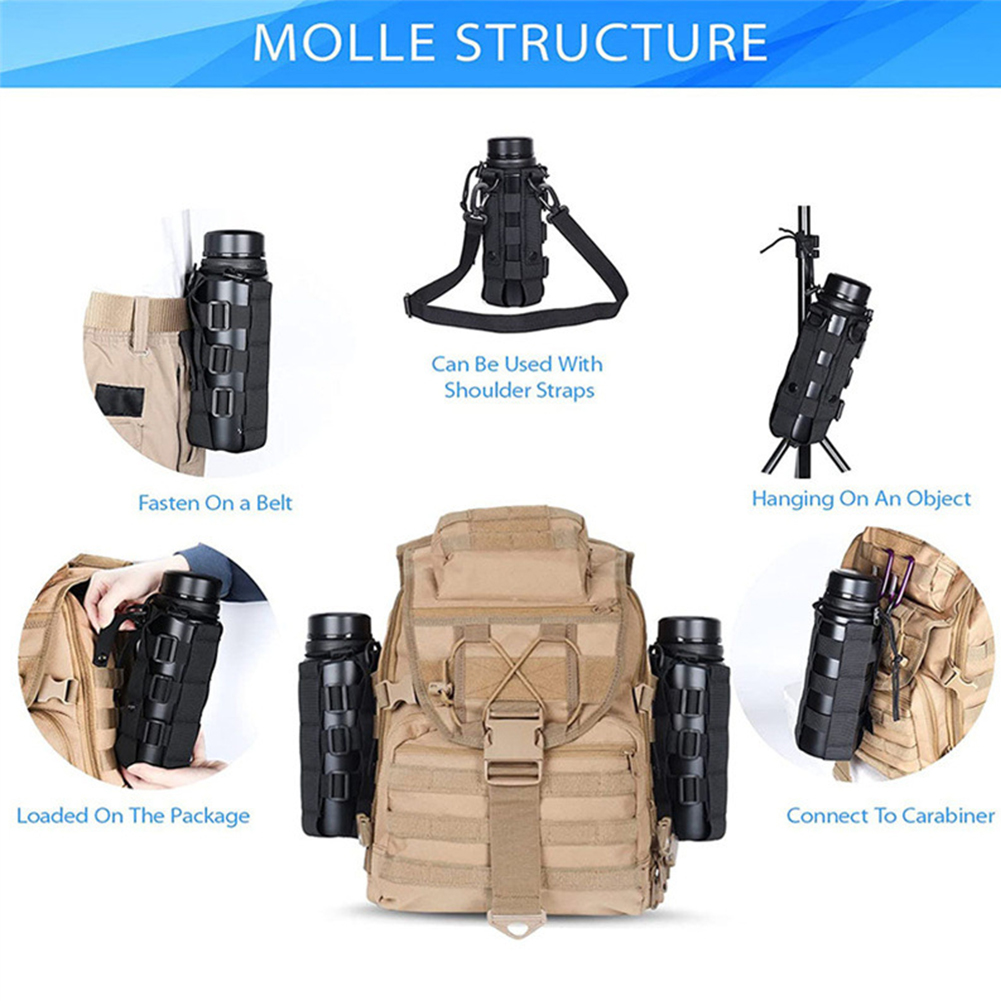 Molle Water Bottle Bag Multi-P - Camping Cooking Can のレビューと価格