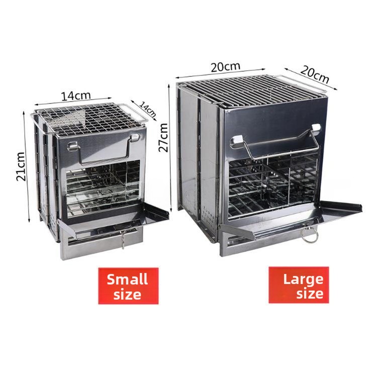 Portable Outdoor Camping BBQ S - Camping Cooking Fire Pit のレビューと価格