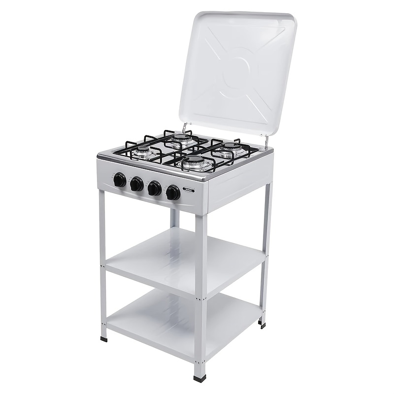 4-Burner Portable Gas Camping  - Camping Double Cooking Stove のレビューと価格