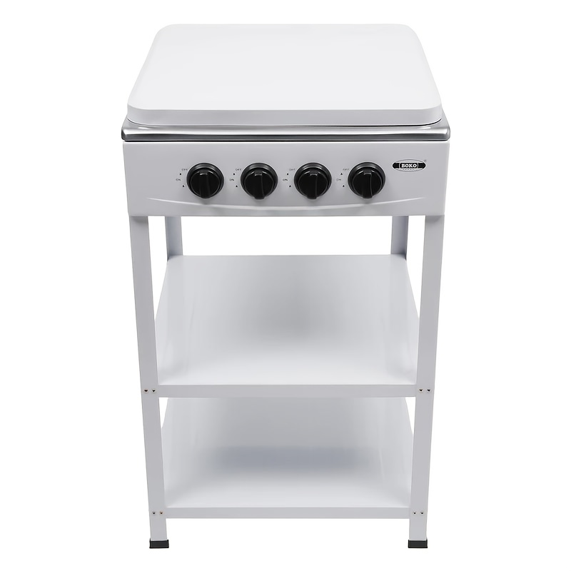 4-Burner Portable Gas Camping  - Camping Double Cooking Stove のレビューと価格