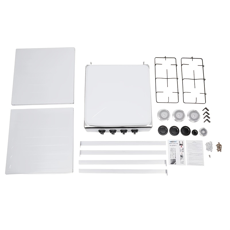 4-Burner Portable Gas Camping  - Camping Double Cooking Stove のレビューと価格