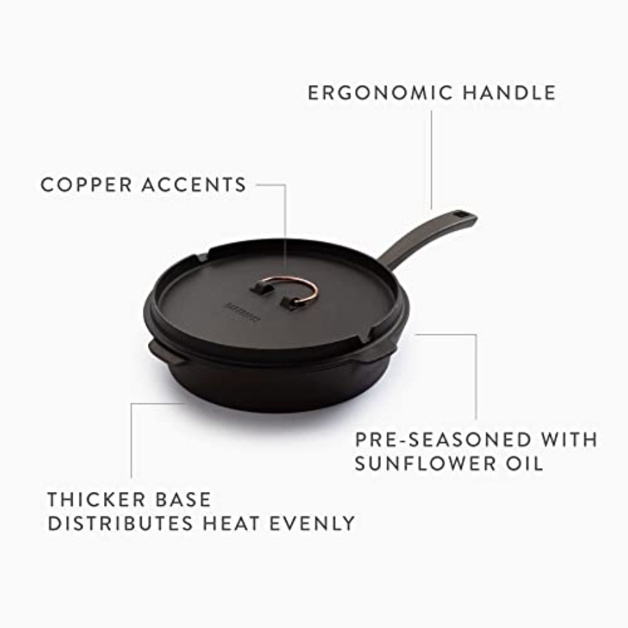 6-Inch All-In-One Cast Iron Sk - Camping Cooking Ovens のレビューと価格