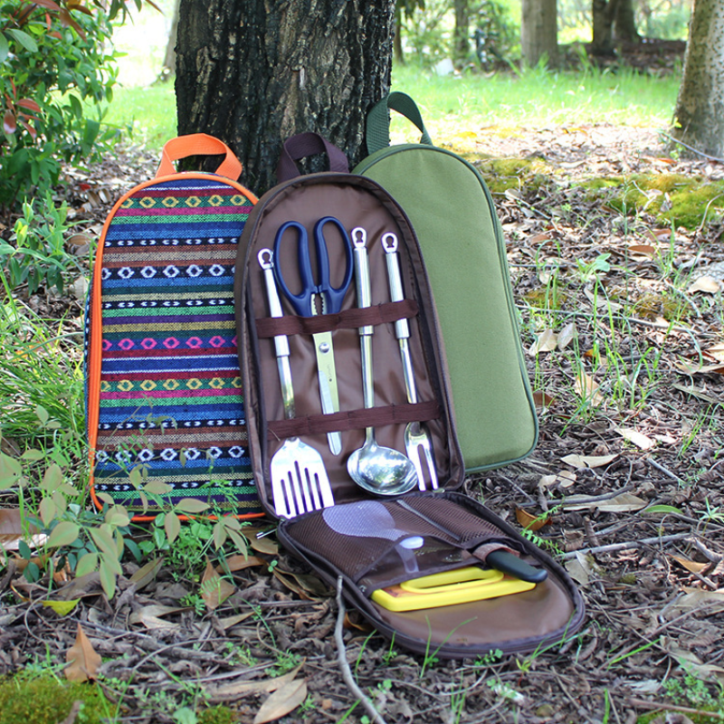 7pcs Camping Kitchen Utensil S - Camping Cooking Set With Bag のレビューと価格