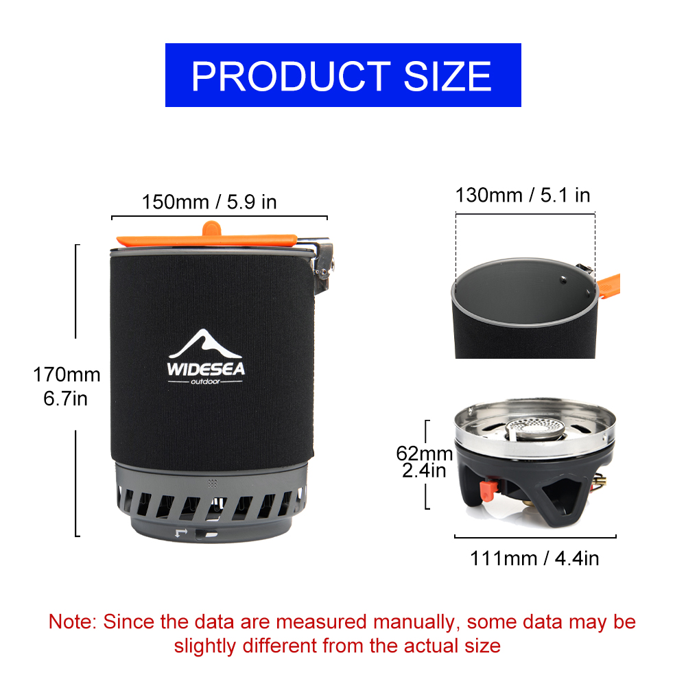 Widesea Camping Cooking System - Camping Cooking Gas のレビューと価格
