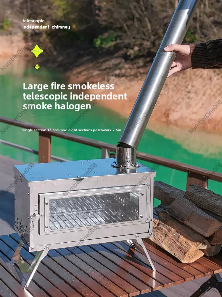 Portable Stainless Steel Wood  - Camping Cooking Fire Pit のレビューと価格