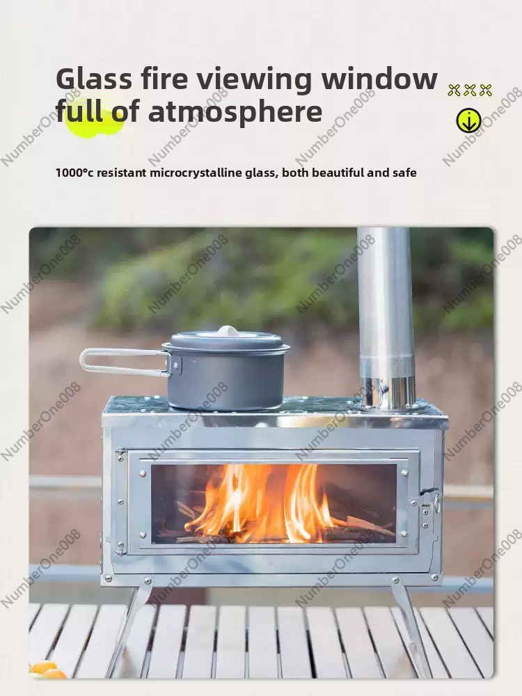 Portable Stainless Steel Wood  - Camping Cooking Fire Pit のレビューと価格