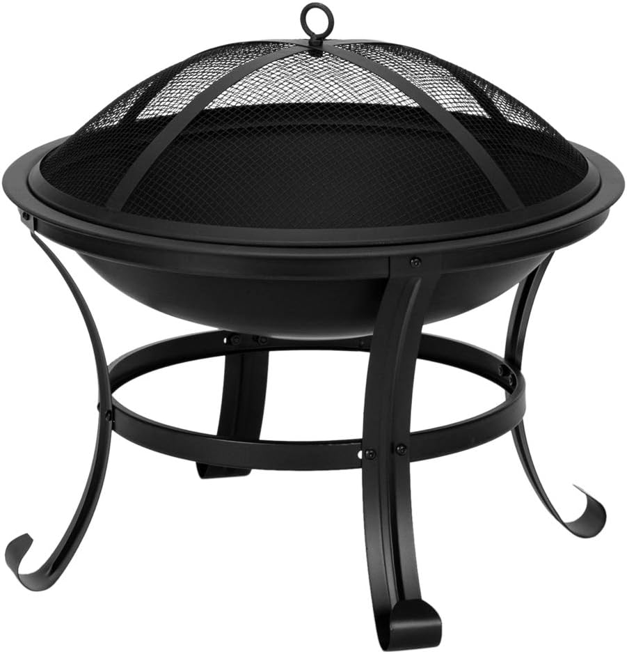 BBQ Grill Outdoor Wood Burning - Camping Cooking Fire Pit のレビューと価格