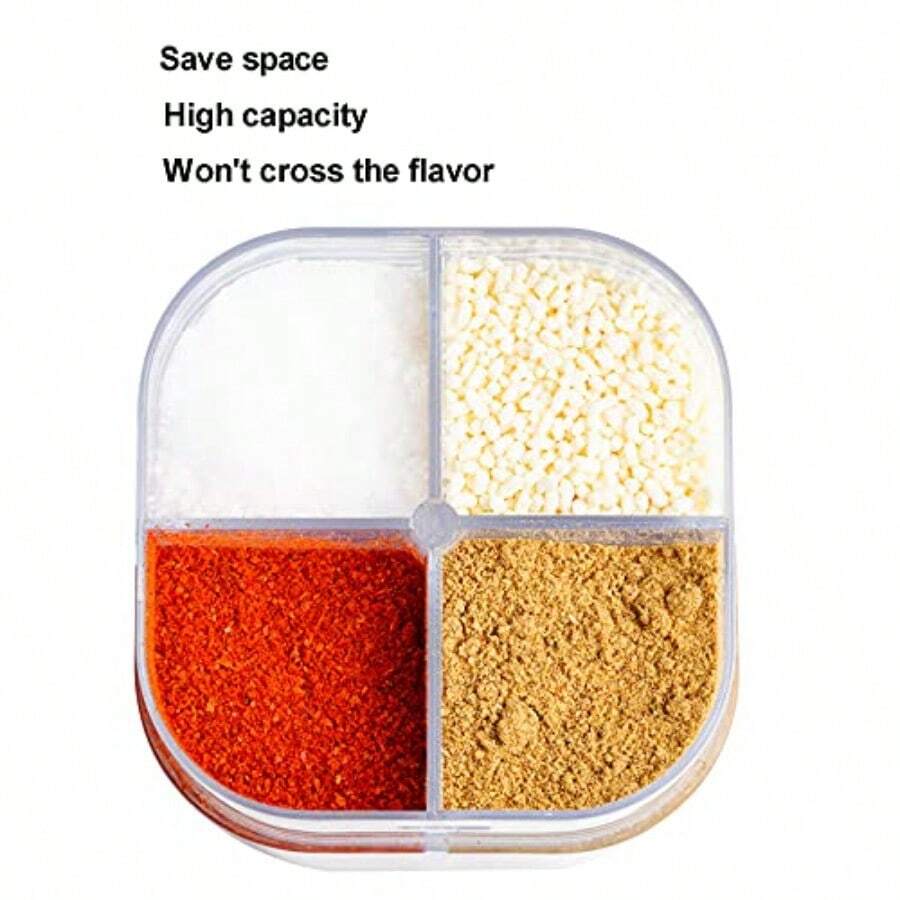2 Pack 4 In 1 Spice Container  - Camping Cooking Can のレビューと価格