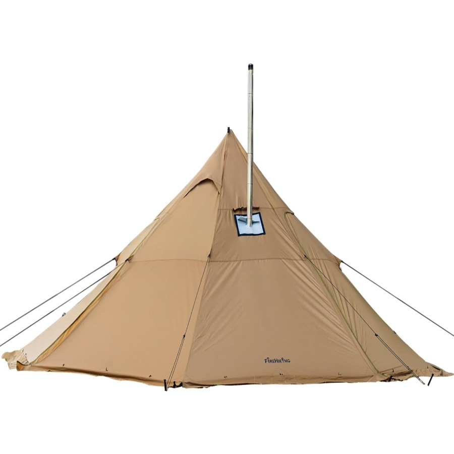 Camping Hot Tent 4-8 Person Ti - Camping Double Cooking Stove のレビューと価格