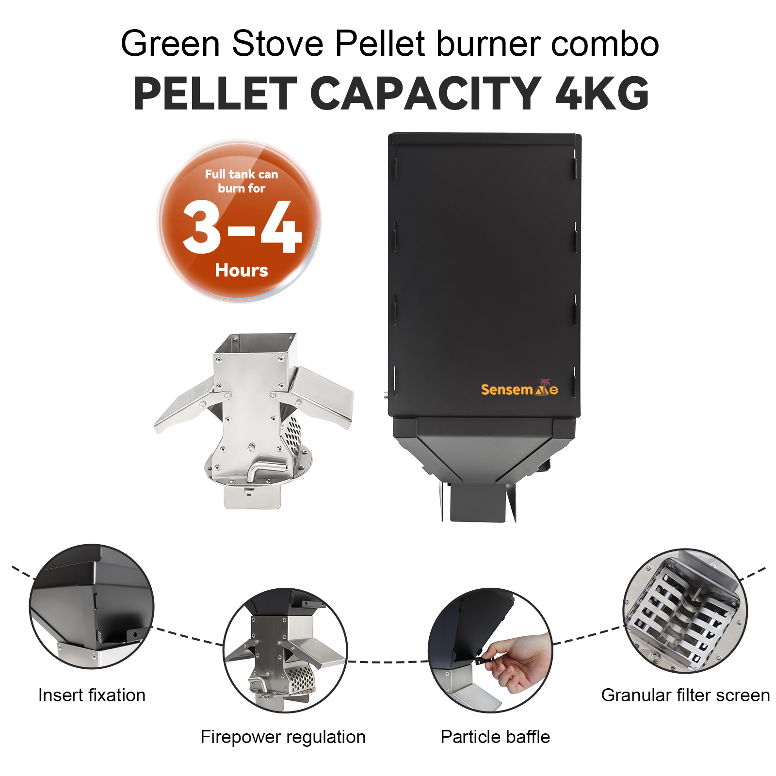 Portable Camping Wood Stove Fo - Camping Double Cooking Stove のレビューと価格