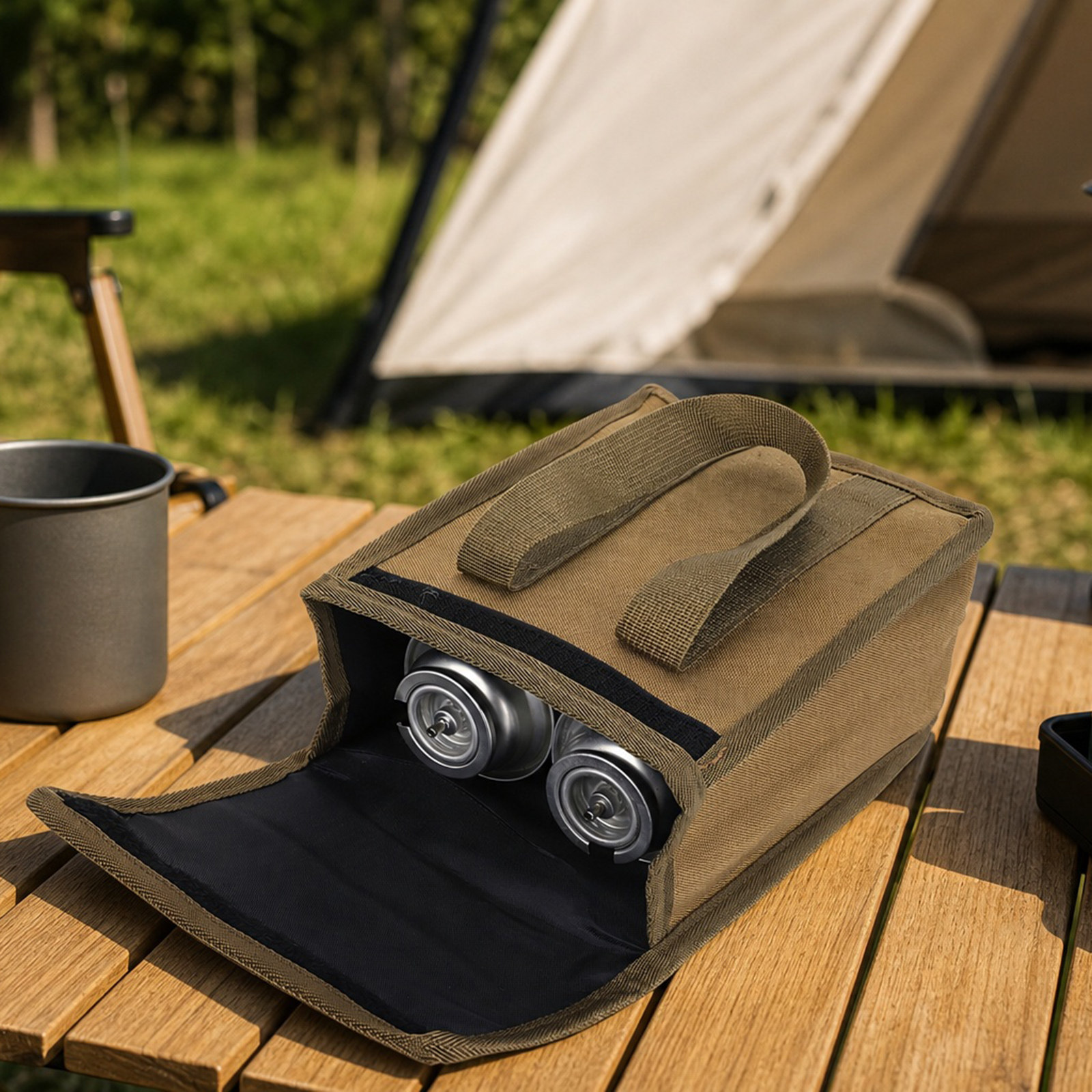 Oxford Cloth Gas Cylinder Stor - Camping Cooking Cylinder のレビューと価格