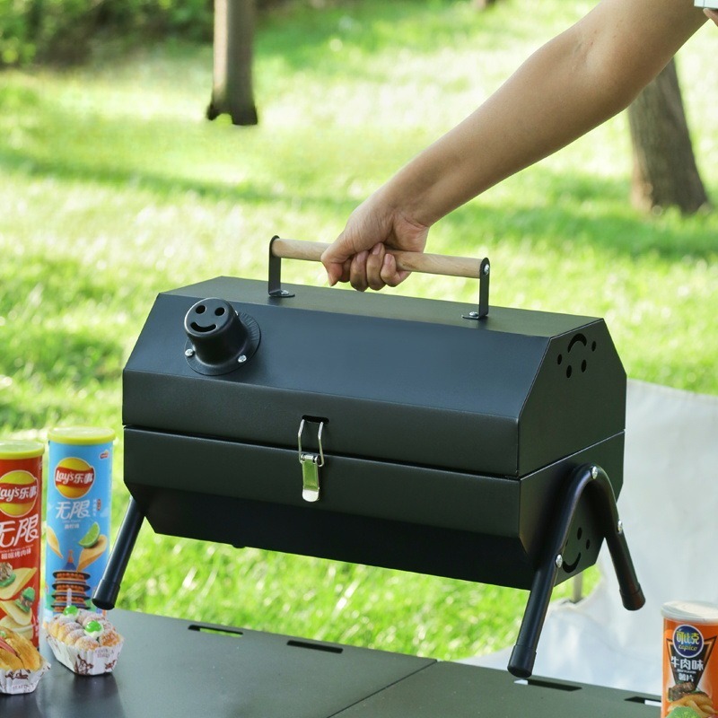 Carbon Steel Barbecue Grill Po - Camping Double Cooking Stove のレビューと価格
