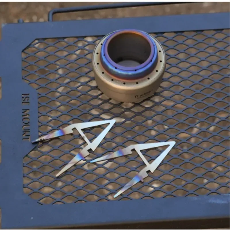  Alcohol Stove Pot Stand Port - Camping Cooking Can のレビューと価格