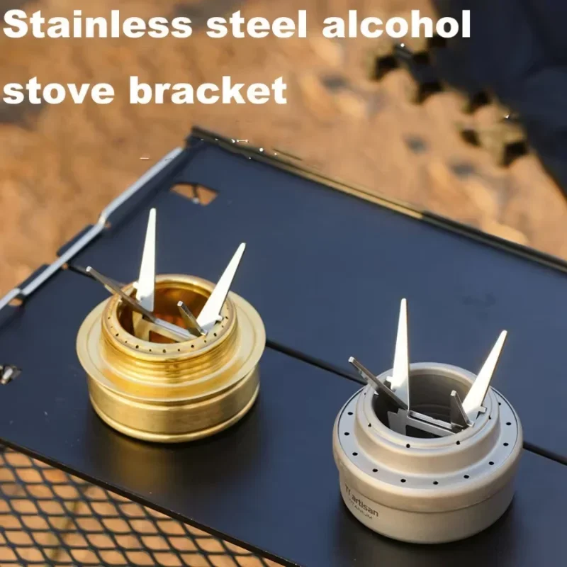  Alcohol Stove Pot Stand Port - Camping Cooking Can のレビューと価格