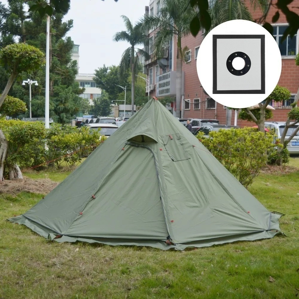 New Pyramid Tent With Snow Ski - Camping Cooking Snow のレビューと価格