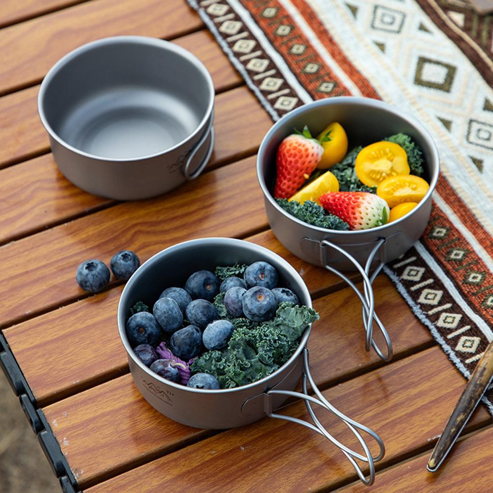 Titanium Foldable Camping Pot  - Camping Cooking Cylinder のレビューと価格