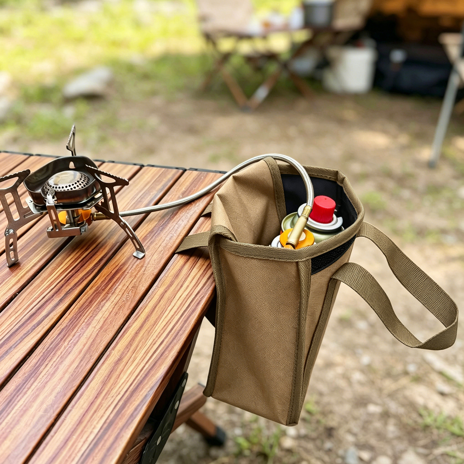 Outdoor Camping Gas Tank Stora - Camping Cooking Cylinder のレビューと価格
