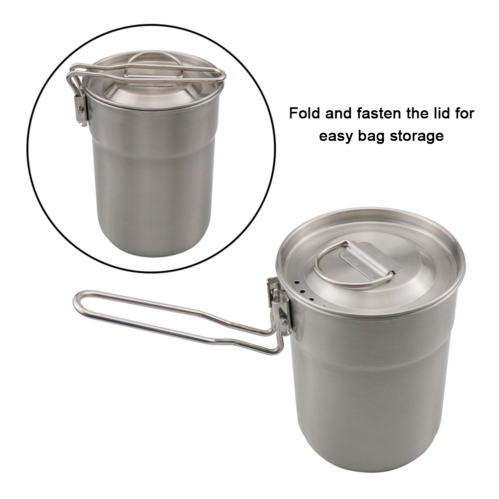 Camping Cup Stainless Steel Co - Camping Cooking Cup のレビューと価格
