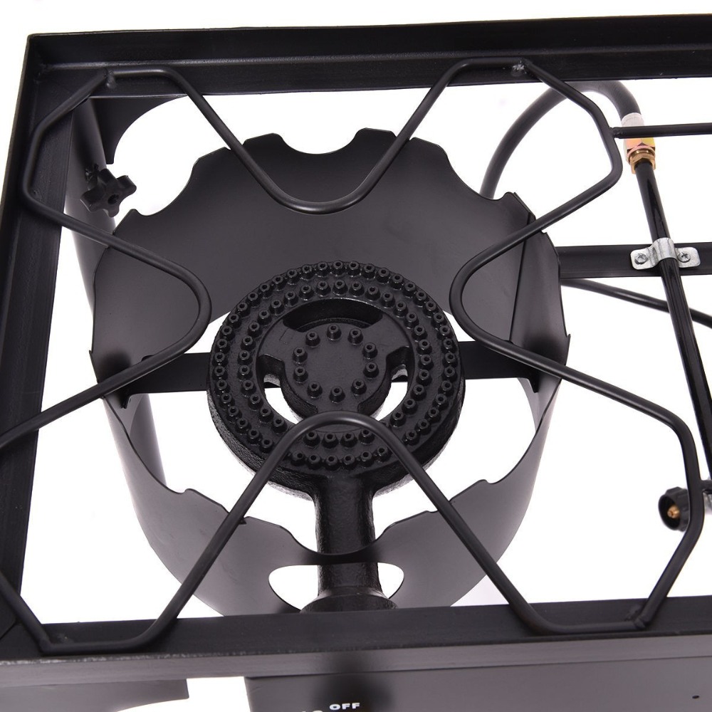150000BTU Portable Propane Dou - Camping Double Cooking Stove のレビューと価格