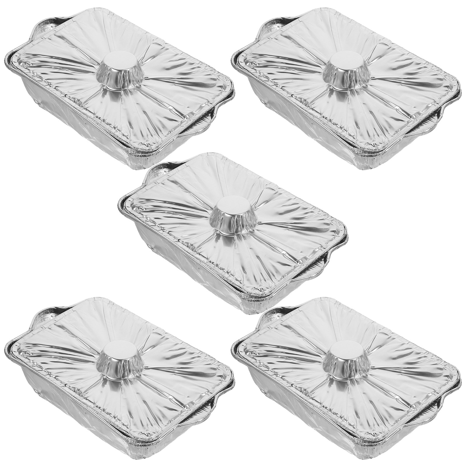5Pcs Aluminum Foil Pot Recycla - Camping Cooking Ovens のレビューと価格