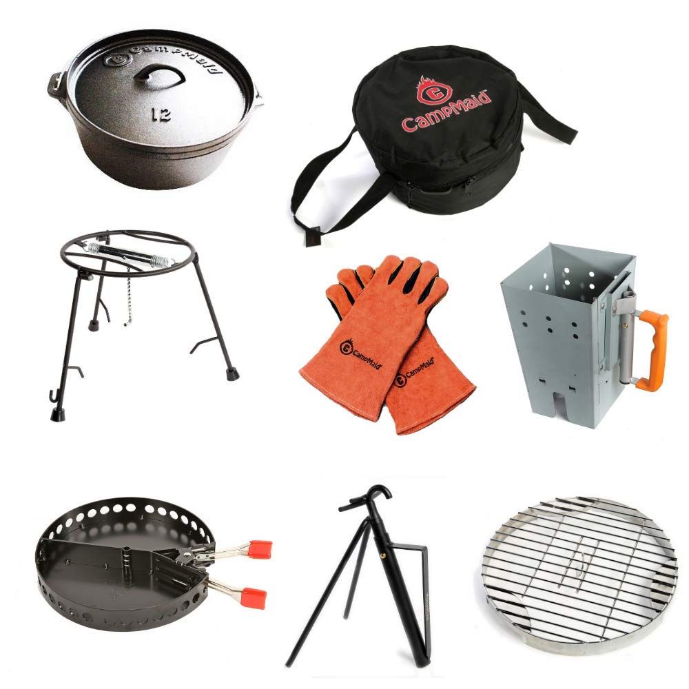 Outdoor Cooking Set Dutch Oven - Camping Cooking Ovens のレビューと価格