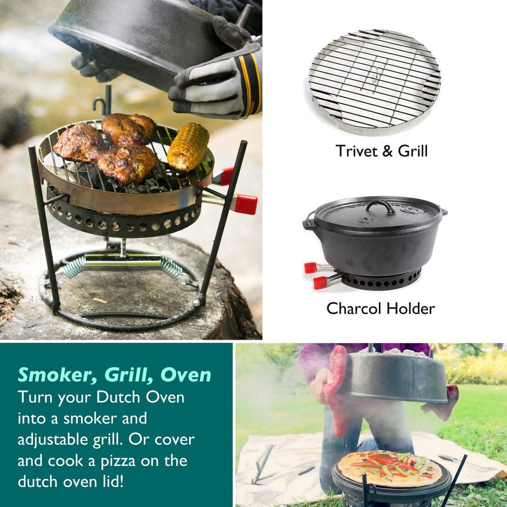 Outdoor Cooking Set Dutch Oven - Camping Cooking Ovens のレビューと価格