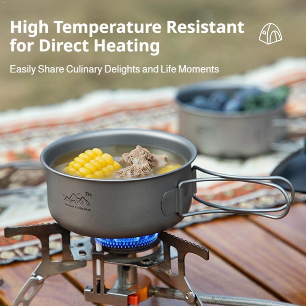 Ultralight Titanium Backpackin - Camping Cooking Cylinder のレビューと価格