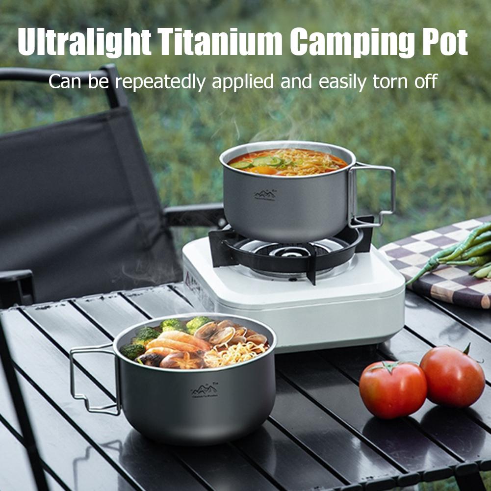 Ultralight Titanium Backpackin - Camping Cooking Cylinder のレビューと価格