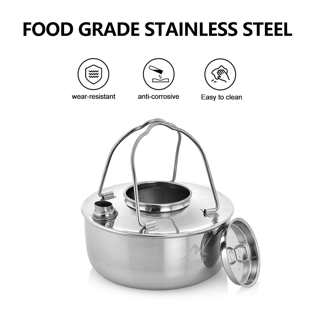 Widesea Camping Outdoor 1.7L S - Camping Cooking Cup のレビューと価格