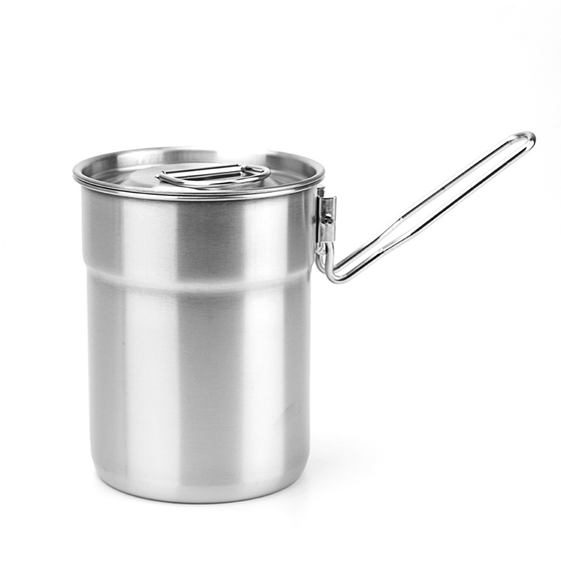 Camping Coffee Cup 1L Stainles - Camping Cooking Cup のレビューと価格