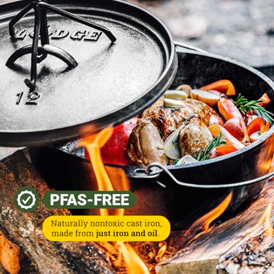 6Quart PreSeasoned Cast Iron C - Camping Cooking Ovens のレビューと価格
