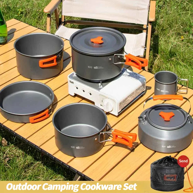 Camping Cookware Set – Outdoor - Camping Cooking Cylinder のレビューと価格