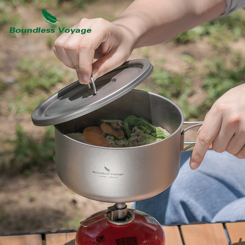 Boundless Voyage Titanium Camp - Camping Cooking Can のレビューと価格
